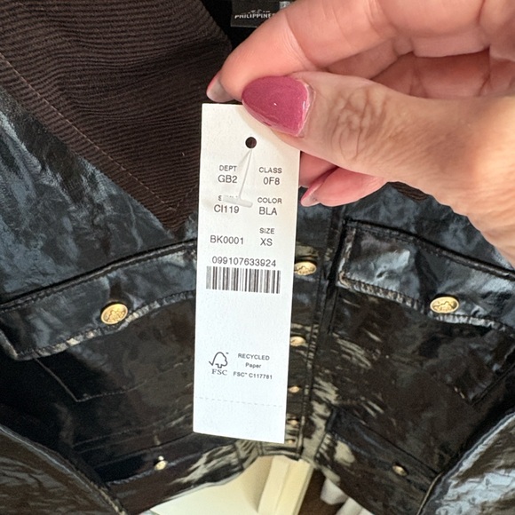 J. Crew Collection Black Barn Jacket Sz. XS NWT - Picture 3 of 10